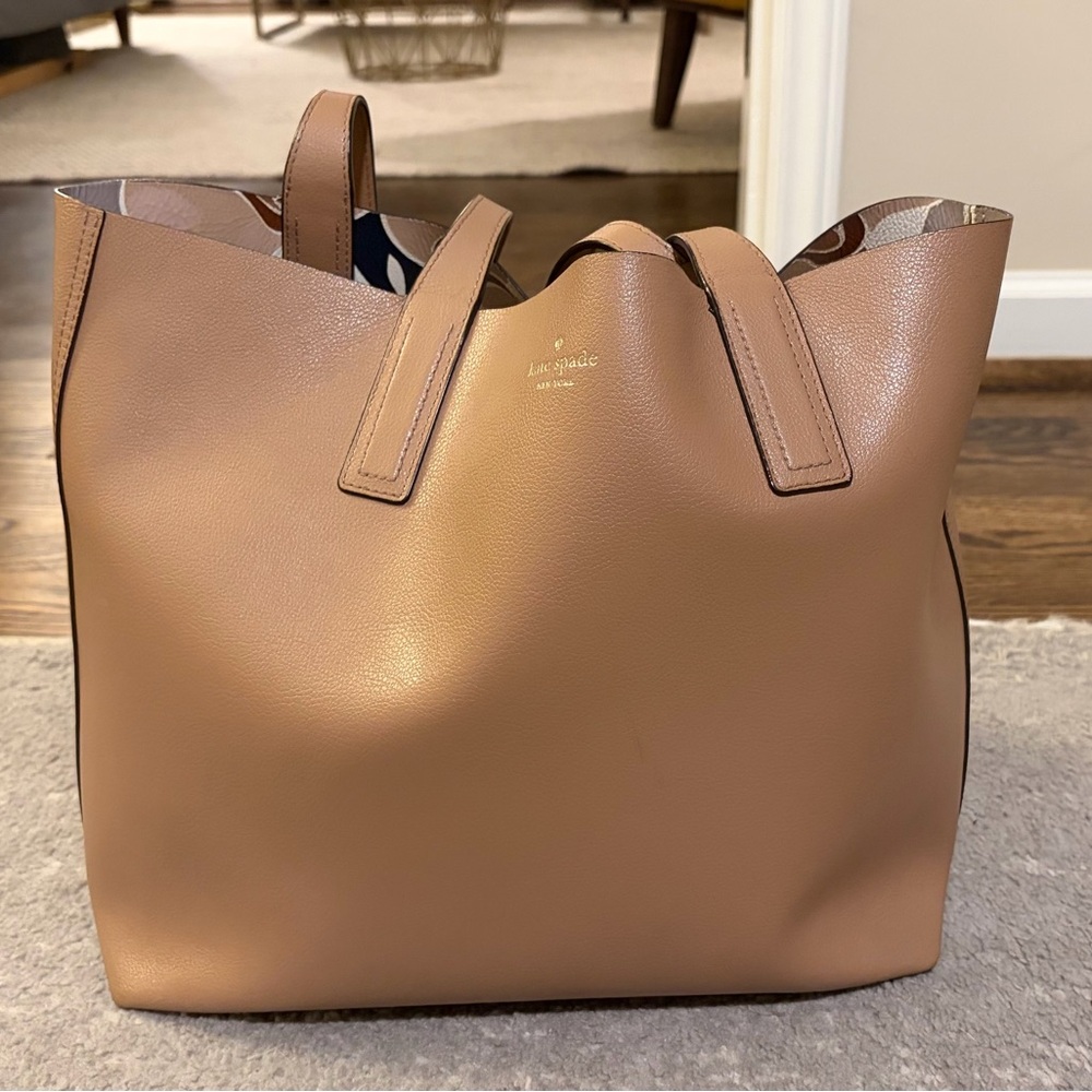 Kate Spade Brown Leather Tote